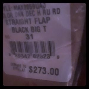 Red True Religion jeans